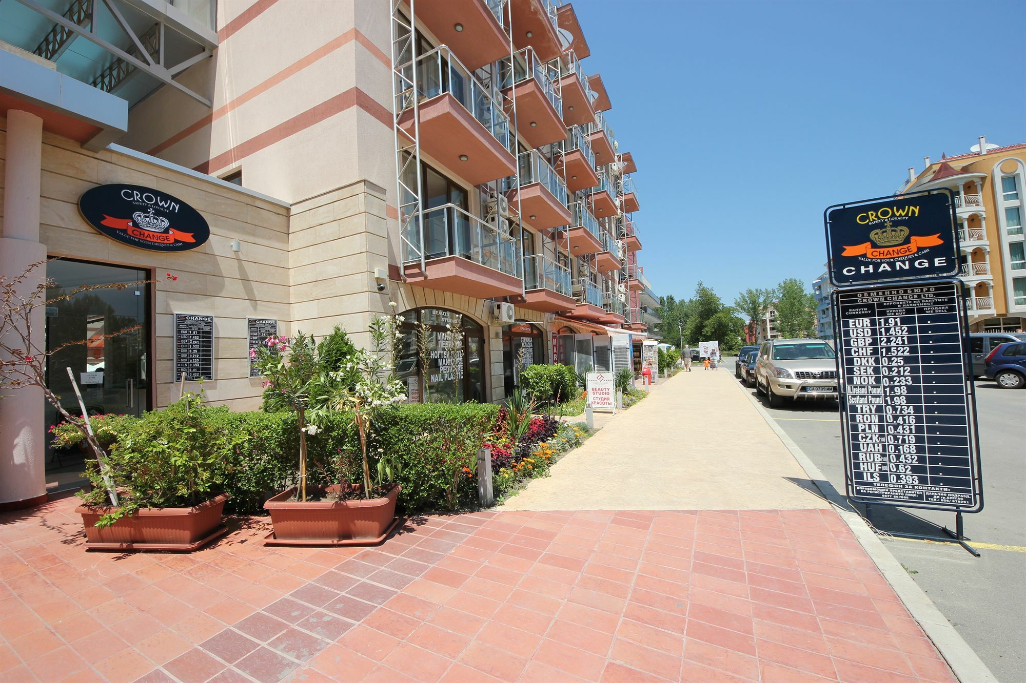 Menada Tarsis Apartments Sunny Beach Exterior photo